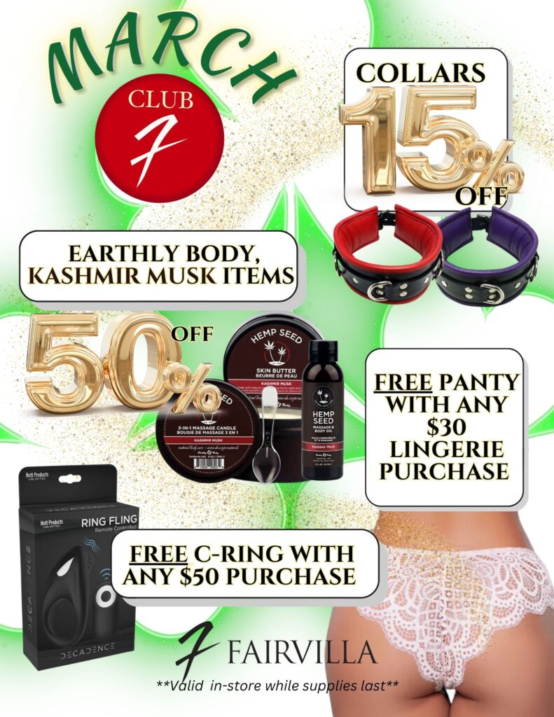 March 2025 Fairvilla Club F Discounts