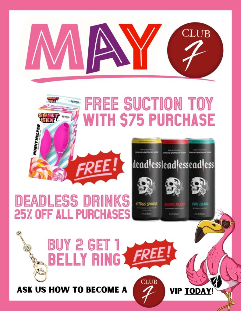 May Club F Month Flyer
